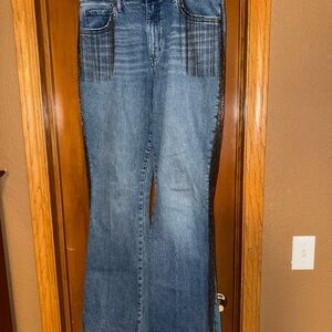 Idyllwind metal fringe Jean